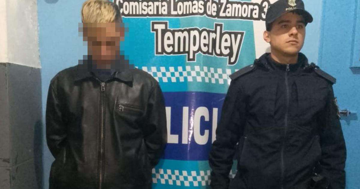 La policía detuvo al delincuente y recuperó lo robado