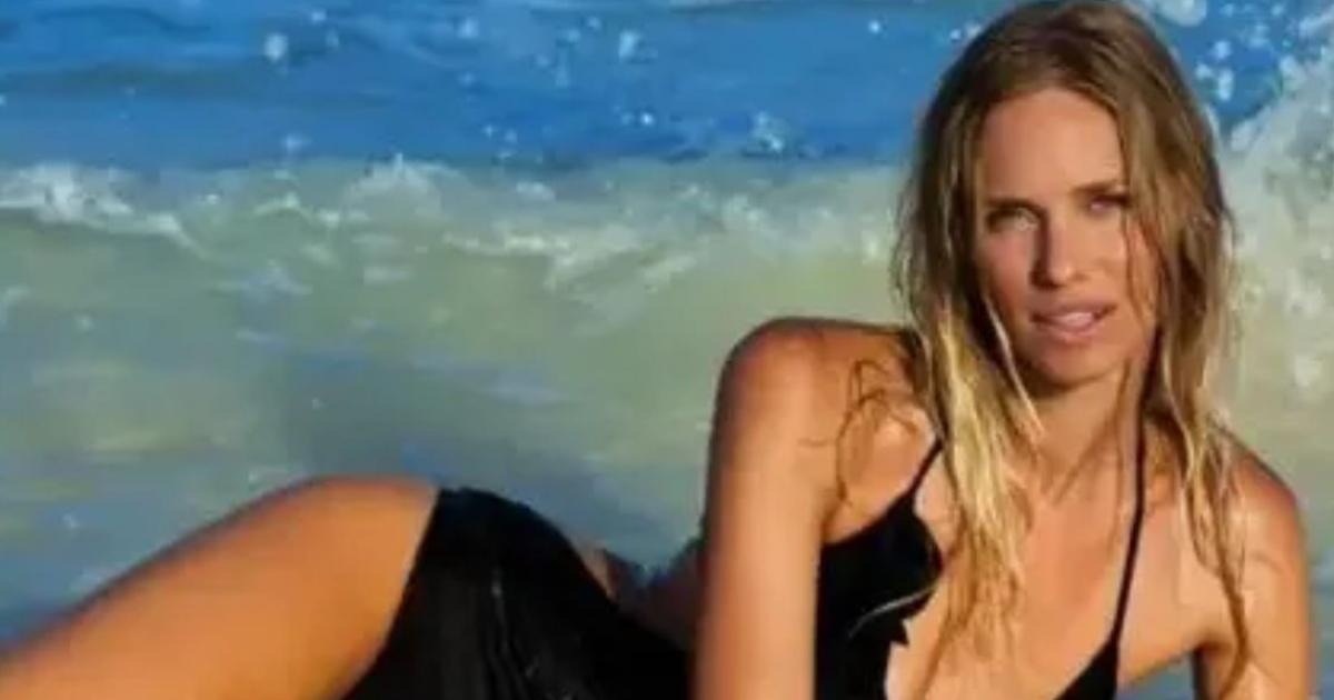 Carola del Bianco en sus tiempos de modelo