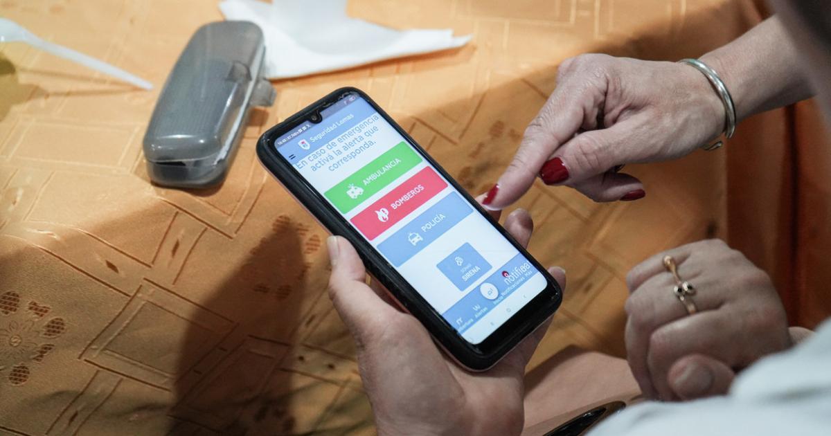 Con la app también se puede hacer sonar la sirena de la alarma ms cercana