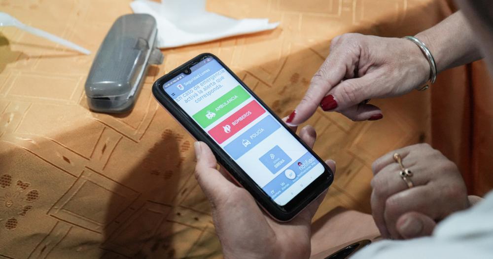 Con la app también se puede hacer sonar la sirena de la alarma ms cercana