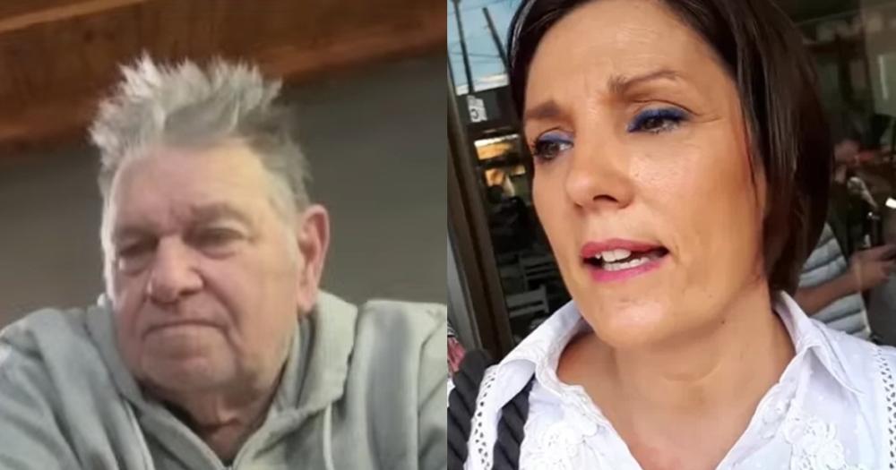 Juan Vzquez y su hija Andrea quien denunció al médico Pablo Ghisoni