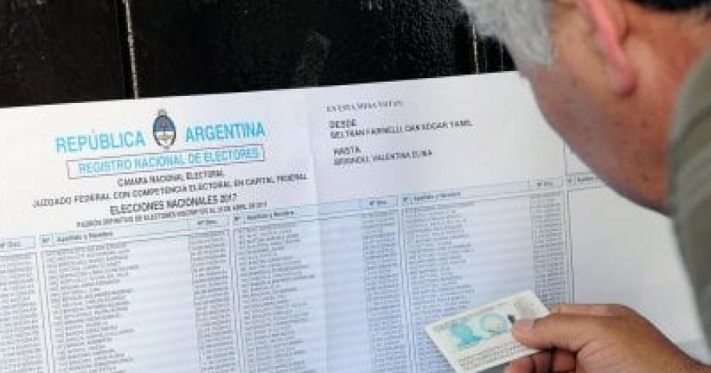 Ya se puede consultar el padroacuten definitivo para las elecciones bonaerenses