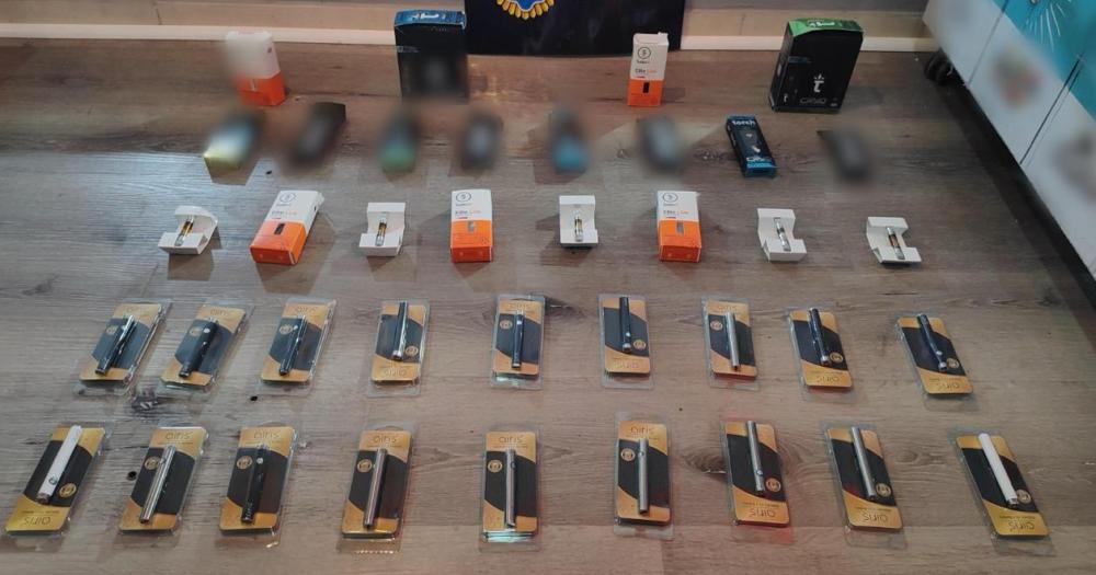 Los vapeadores eran traídos al país mediante maniobras de contrabando
