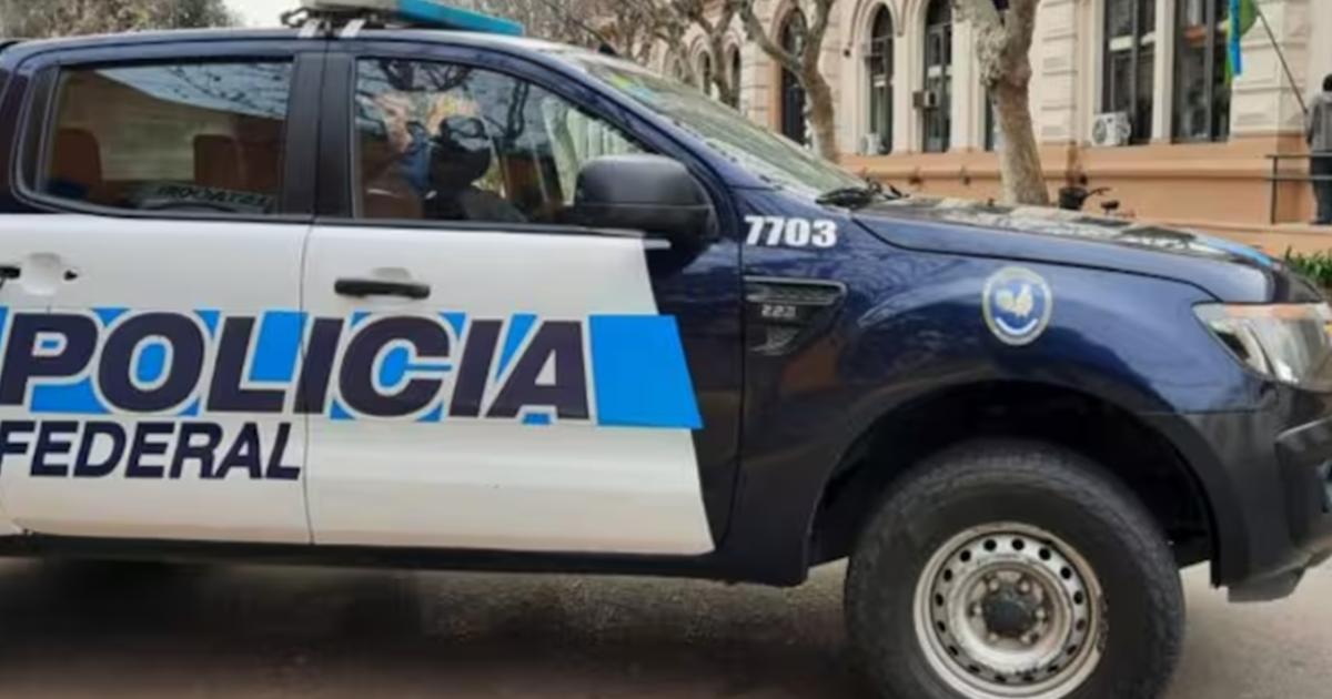 El operativo fue llevado a cabo por la Policía Federal Argentina