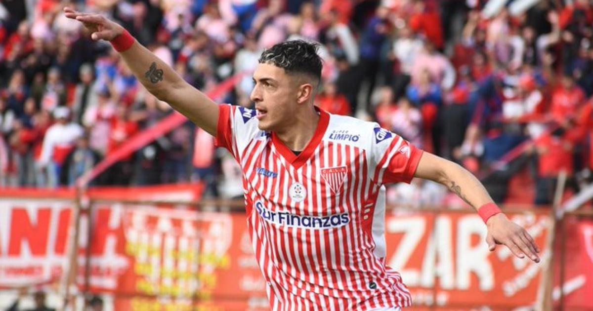 Gonzlez celebra su gol