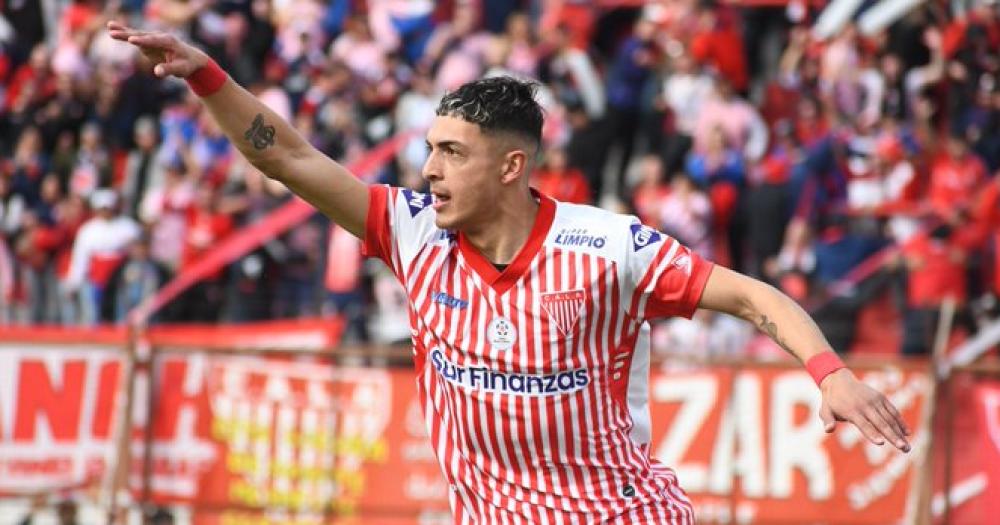 Gonzlez celebra su gol