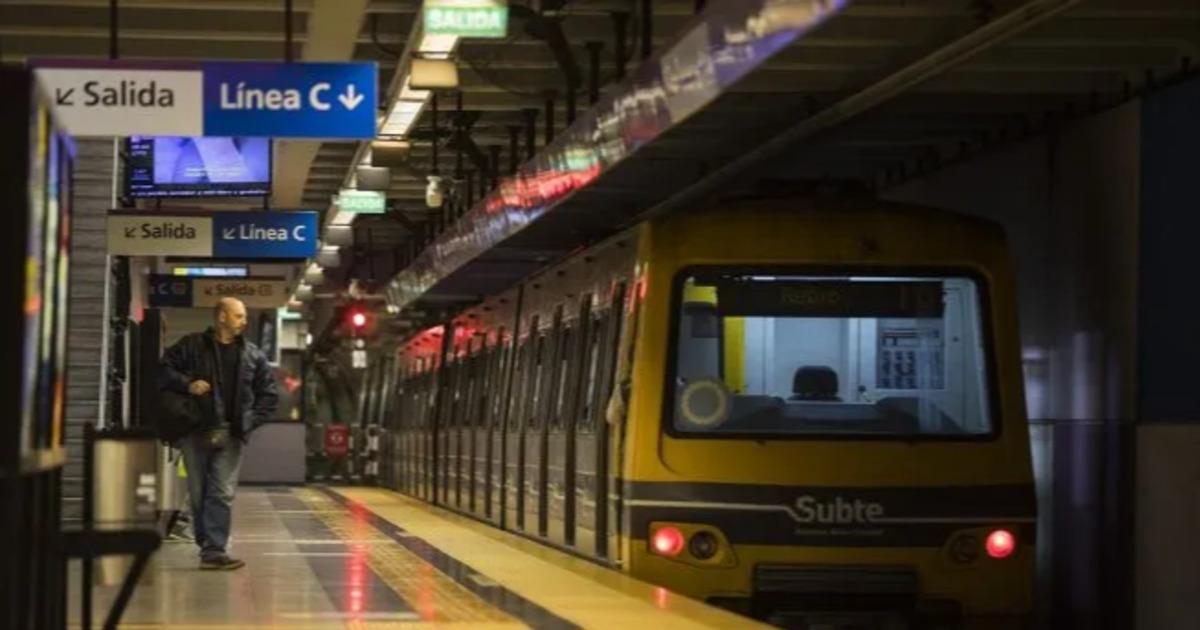 Habr paro de subtes este lunes