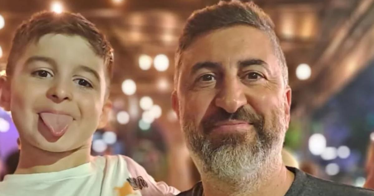 El nene asesinado y su pap