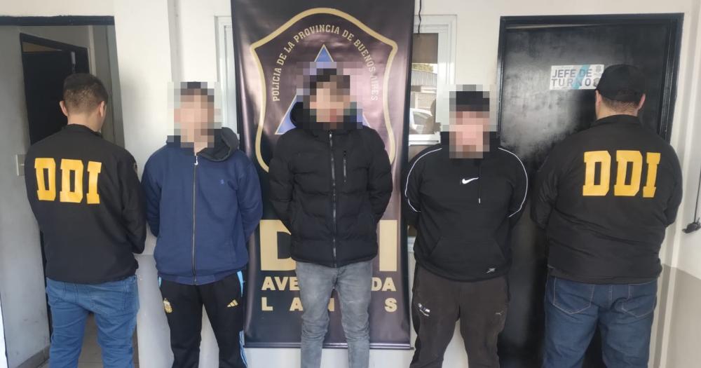 Los ladrones arrestados por la Policía