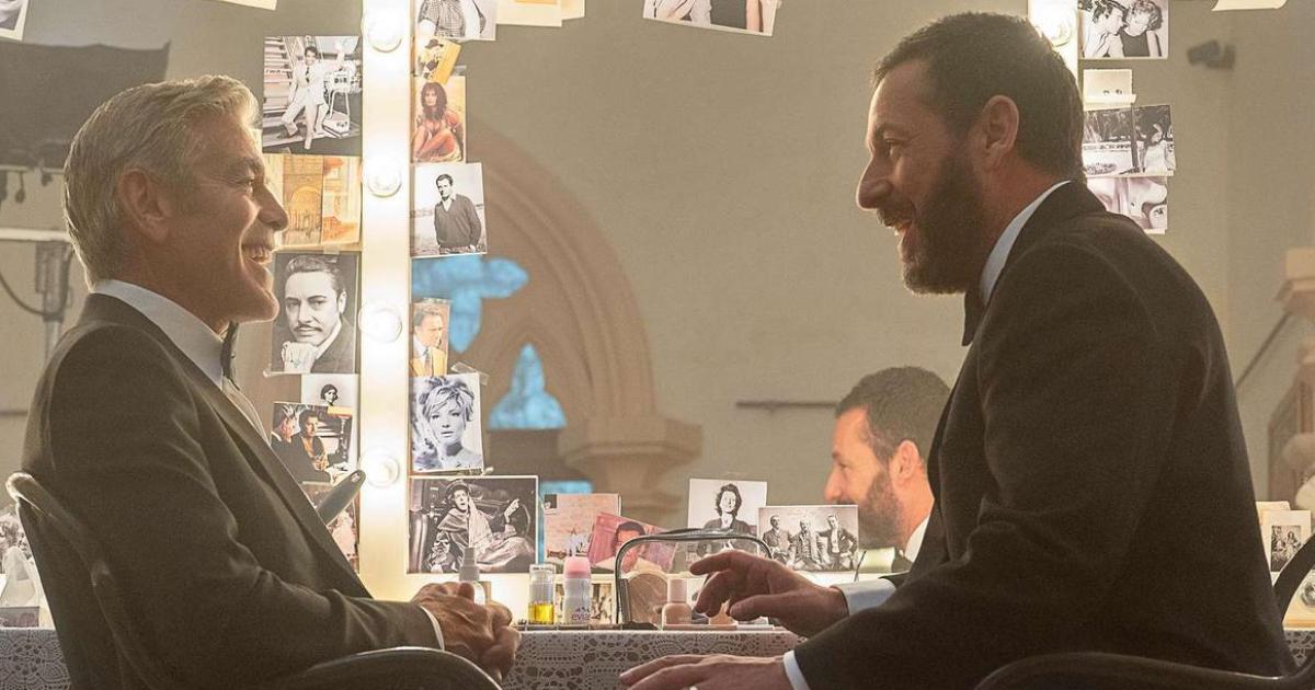 George Clooney y Adam Sandler juntos en una película