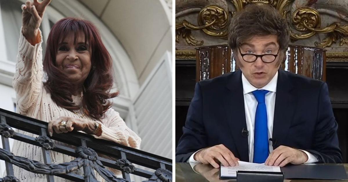 Cristina Kirchner despedazó a Javier Milei y le dijo que deje de mentir con que se terminó la emisión monetaria