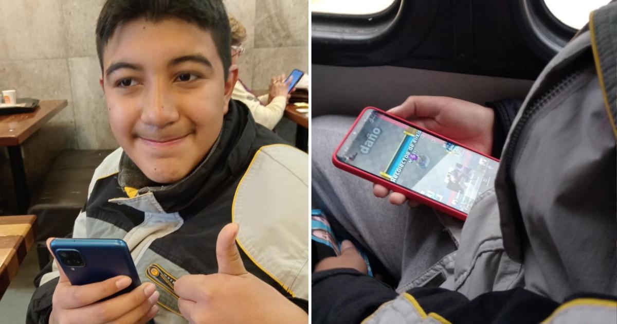 Ivn ya tiene celular gracias al gesto de un vecino