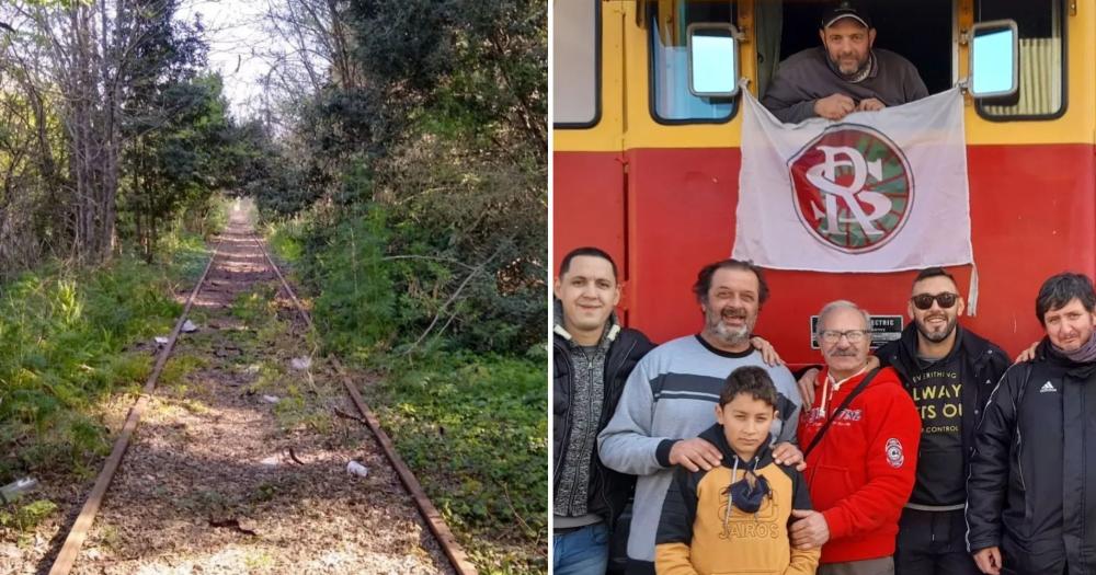 Rieles del Salado busca visualizar su labor y difundir el ferrocarril pero también sueña con volver a ver pasar el tren
