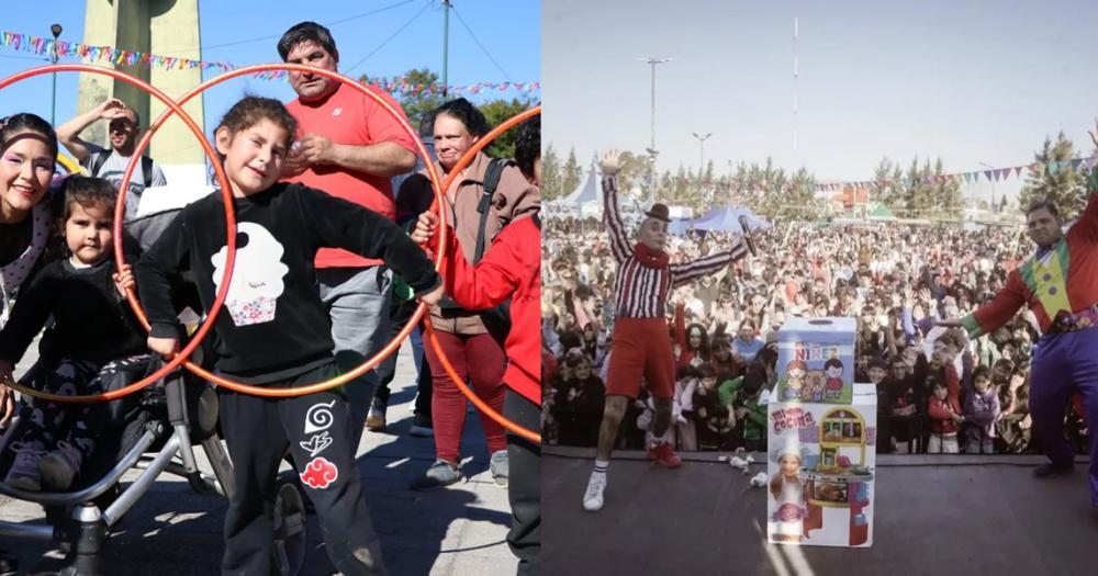 Miles de familias se suman a los festejos por el Mes de la Nintildeez