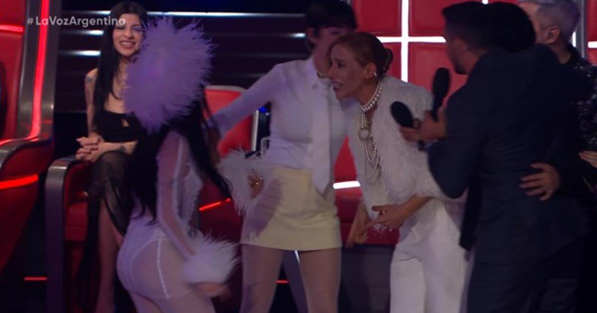 Lali y Juliana Gattas se picantearon en La Voz Argentina