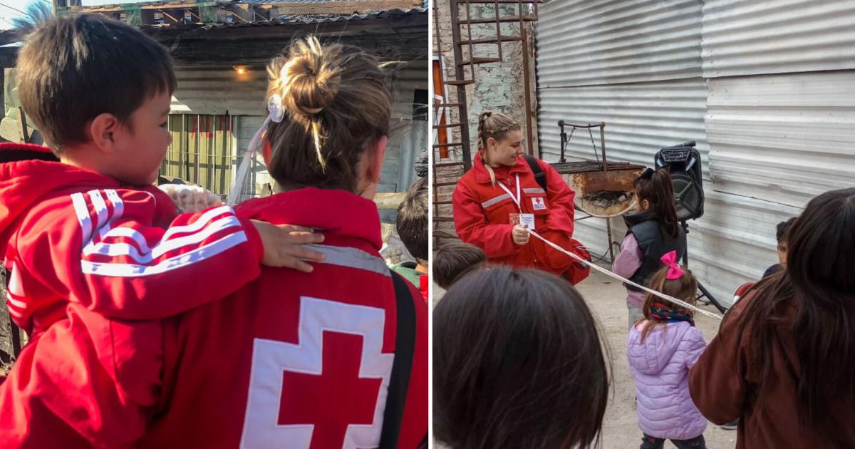 Ver la cara de alegría de los infantes o recibir el cariño de las personas es increíble admitió Sofía