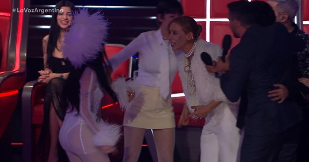 Lali y Juliana Gattas se picantearon en La Voz Argentina