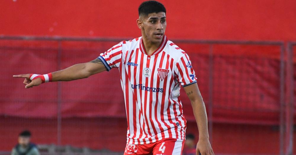 Lucas Barrientos disputó su último partido ante Deportivo Madryn
