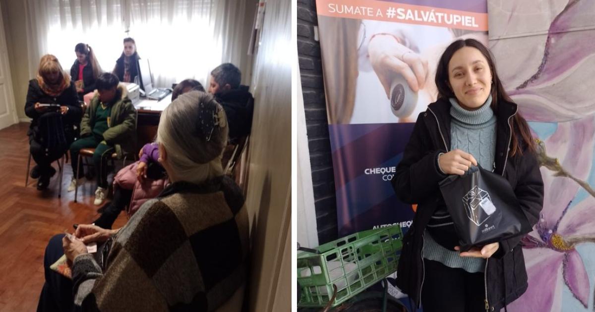Cada paciente se lleva un presente gracias a la colaboración de un reconocido laboratorio