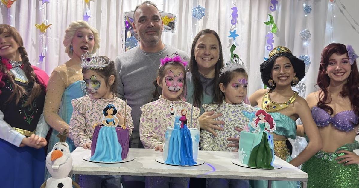 Con mam pap y las princesas