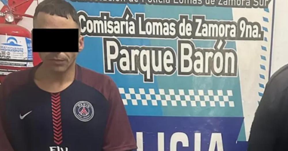 El presunto asesino de Germn Maldonado en la Comisaría 9° de Lomas