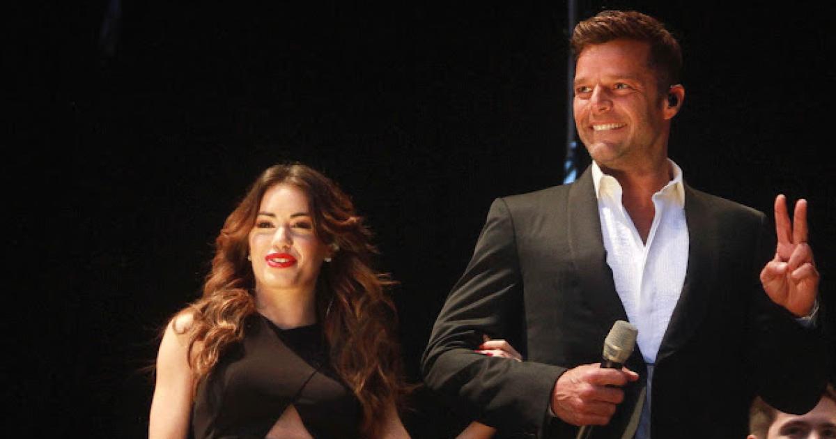 Lali Espósito y Ricky Martin en el Teatro Colón