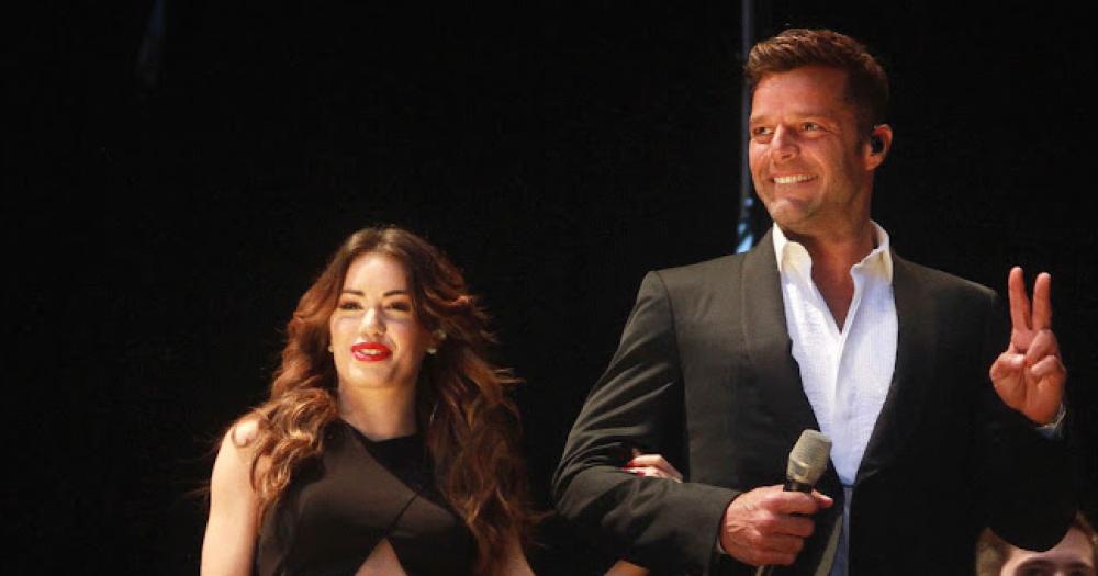 Lali Espósito y Ricky Martin en el Teatro Colón