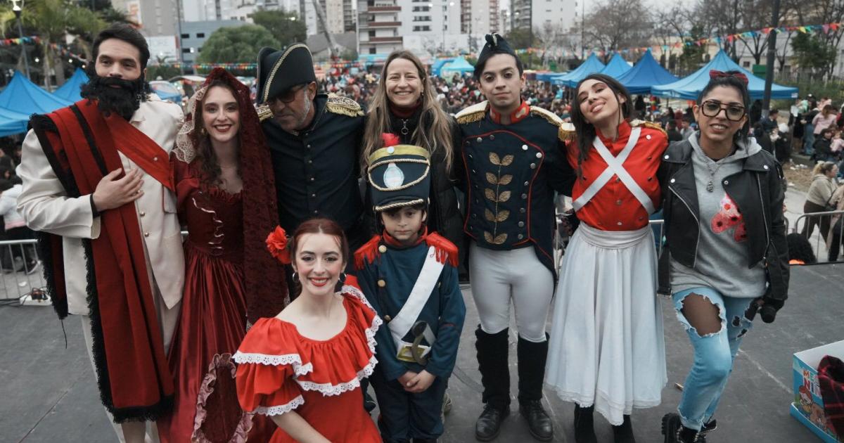 Miles de familias celebraron el Diacutea de la Nintildeez en Lomas