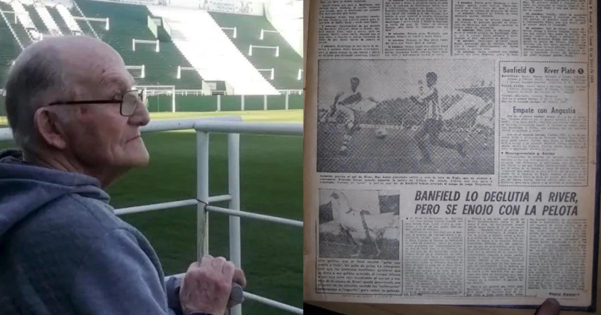La historia del hincha de Banfield que le puso gallina a River