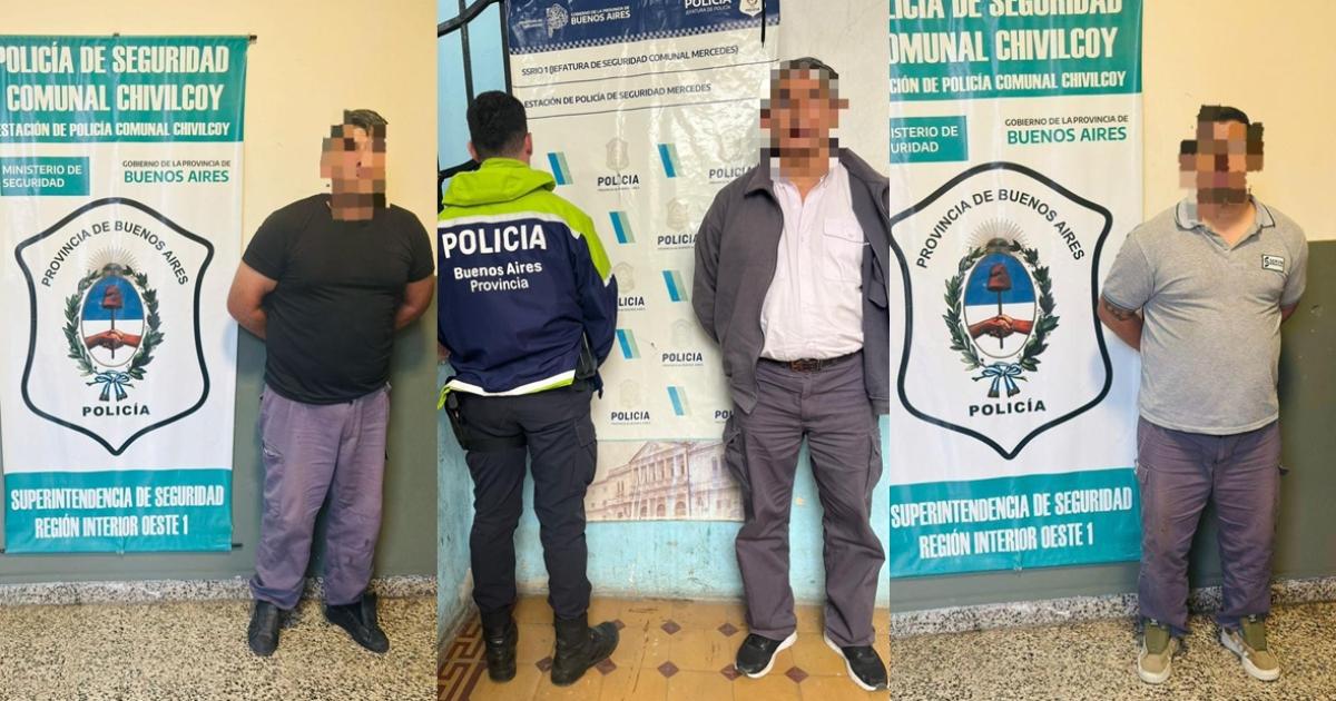El lomense fue detenido junto a otros dos delincuentes