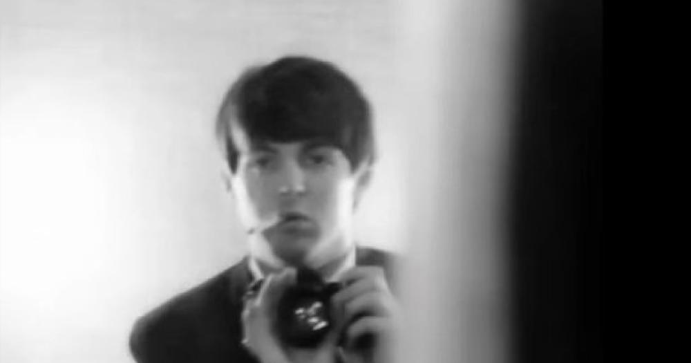 Un joven Paul con su c?mara
