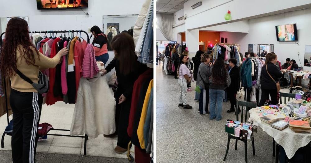 Habr 25 puestos y hay lugares disponibles para los que quieran vender artículos usados