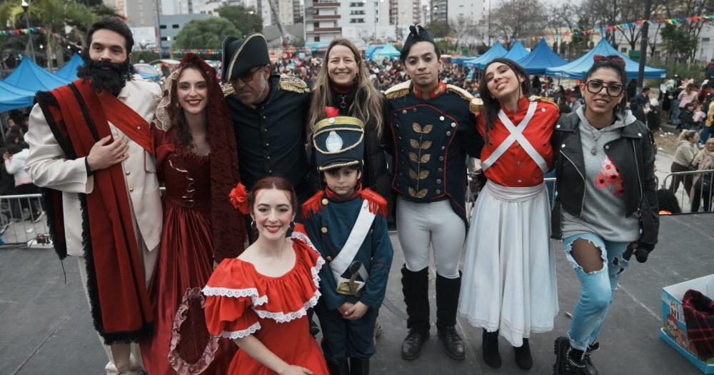 Miles de familias celebraron el Diacutea de la Nintildeez en Lomas