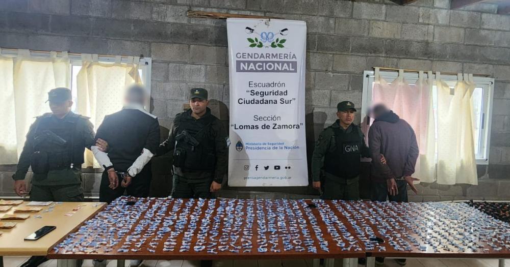 Gendarmería Nacional estuvo al frente del operativo
