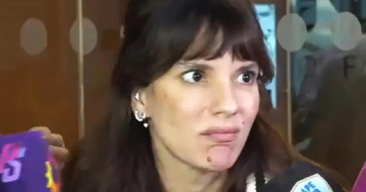 Gimena Accardi habló con los medios