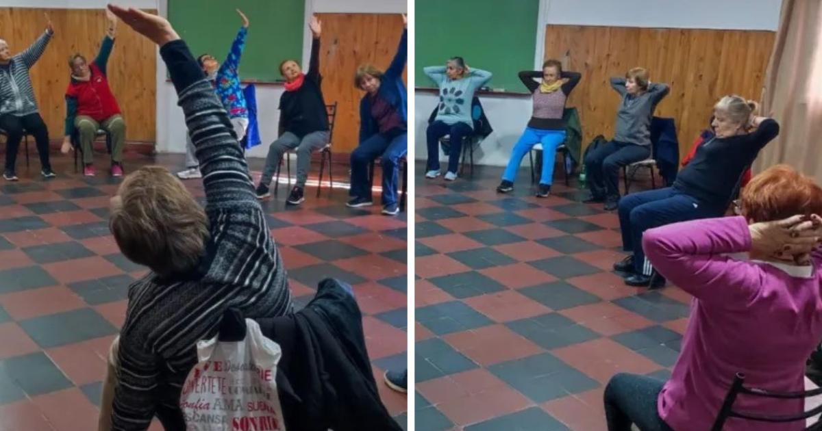 La actividad es para personas mayores a 50 años