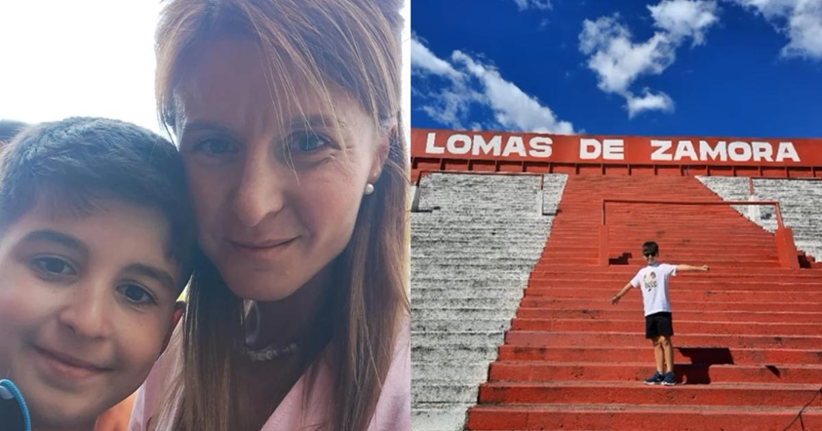 Natalia y su hijo Joaquín