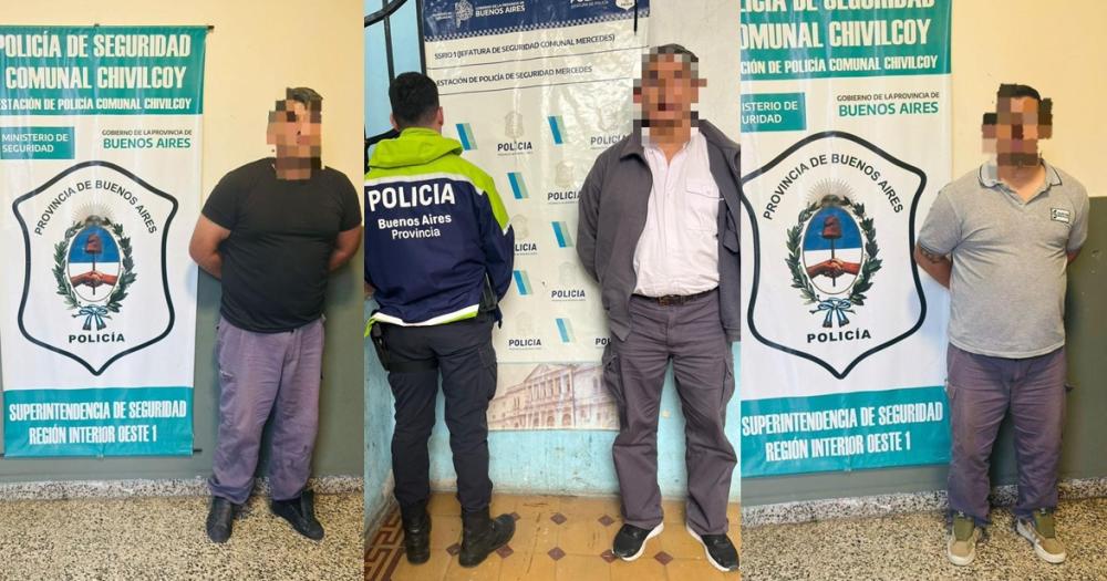 El lomense fue detenido junto a otros dos delincuentes