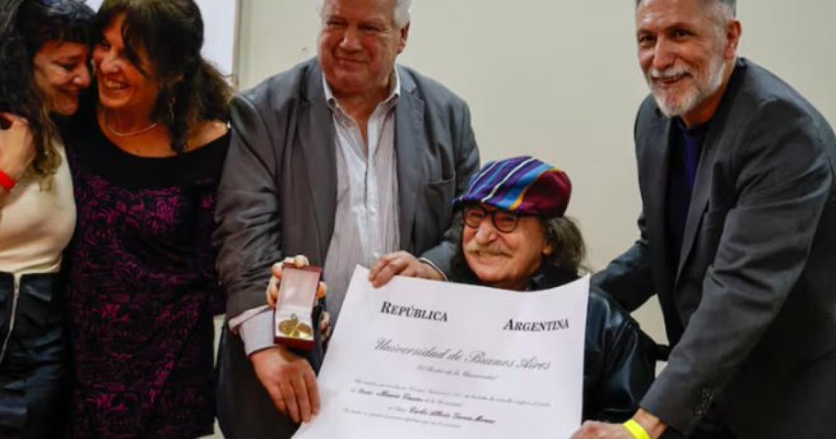 Charly García en la UBA