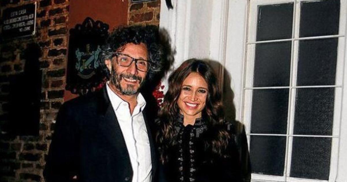 Fito Pez y Julia Mengolini en otros tiempos