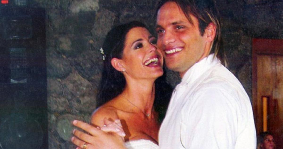 Pamela Daviv y Bruno Lbaque en otros tiempos