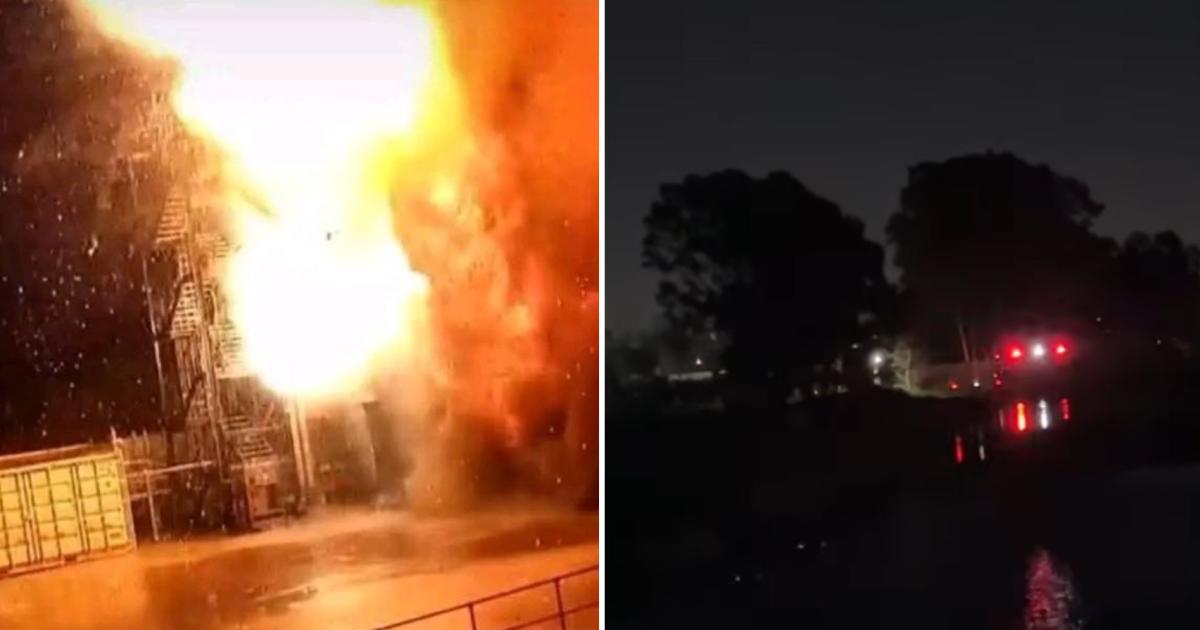 Según distintos comentarios la explosión provino del Frigorífico Penta