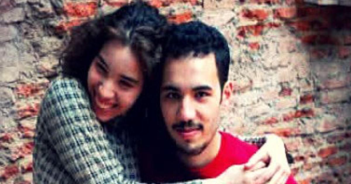 Luvi Torres y Leandro Kalén en otros tiempos