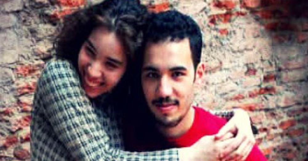 Luvi Torres y Leandro Kalén en otros tiempos