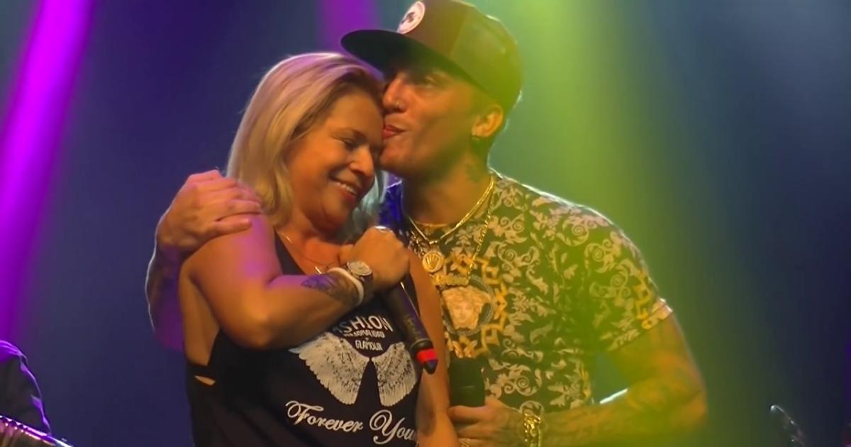 Dalila y El Polaco juntos en un show