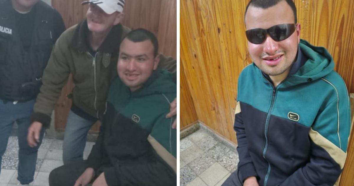 Ya est con su pap dijo la tía del joven