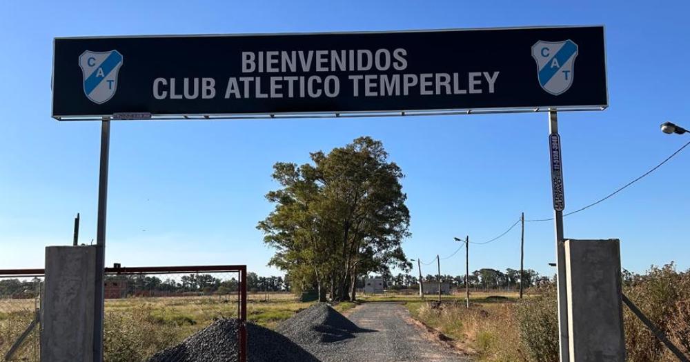 Temperley ya es dueño total del predio de Guernica