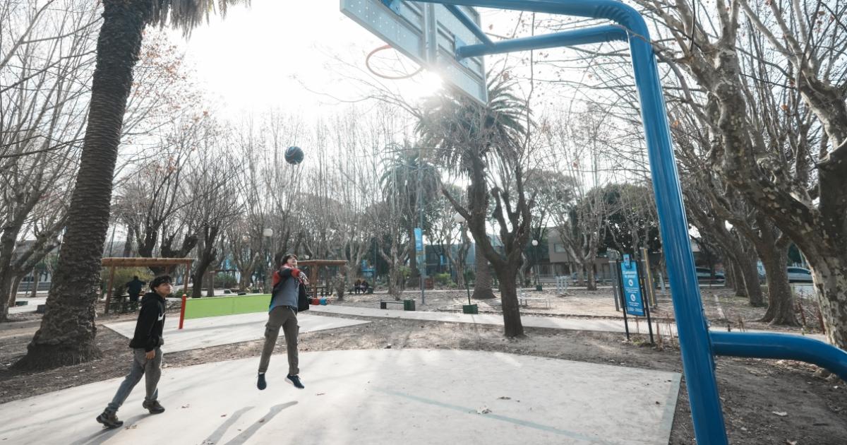 Se hicieron diferentes obras para mejorar los espacios públicos