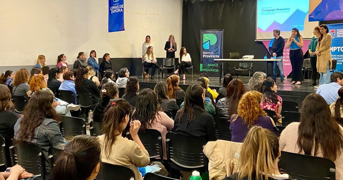 La capacitación forma parte del Programa de Educación Financiera Incluir