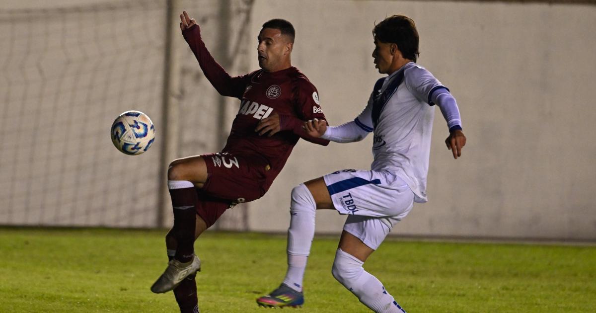 Lanús le ganó por 2-0 a Vélez en el último partido por la Copa Argentina